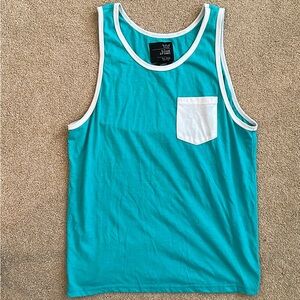 Blue Crown Tank Top